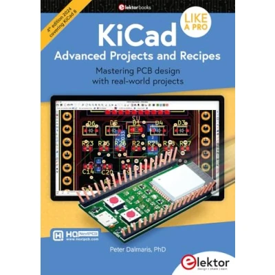 Bild av KiCad Like A Pro Advanced projects and Recipes: Mastering PCB design with real world