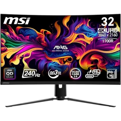 Bild av MSI 32&quot; 4K curved gamingskärm 321CURX