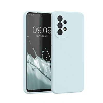 Bild av kwmobile fodral kompatibelt med Samsung Galaxy A33 5G TPU silikon telefonskydd mjuk finish cool mint