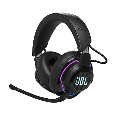 Bild av JBL Quantum 910 Trådlöst Bluetooth gamingheadsetmed mikrofon och brusreducering, Play &amp; Charge funktioner, svart