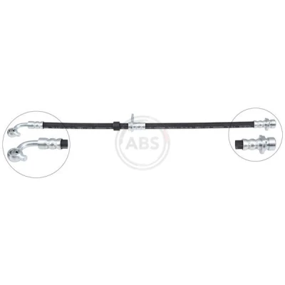 Bild av A.B.S. SL 5007 Flexible De Frein 455 BANJO 10.0 mm HONDA: CIVIC 6 Hatchback, Fastback, 5 Stufenheck