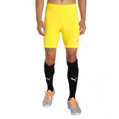 Bild av PUMA herr Byxor League baselayer short tight, Cybergul, XXL