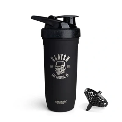 Bild av Smartshake rockband Reforce rostfritt stål proteinskakare 900 ml 30 oz läckagesäker skruvlock BPA fri unisex slayer, Los Angeles