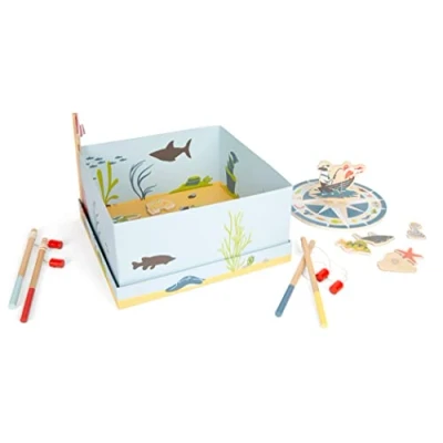Bild av Small Foot Wooden Fishing Game 4 Players