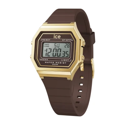 Bild av Ice Watch Digit Retro Digitalklocka, Storlek: Small, Brown cappuccino s