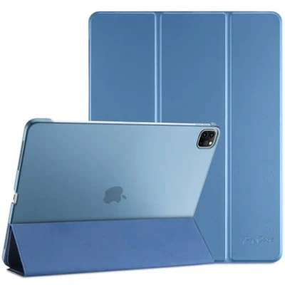 Bild av ProCase Fodral för iPad Pro 12,9&quot; 6th Generation 2022, 5th 2021, 4:e generationen 2020, 3:e 2018, nytt förbättrat fodral, anti fall skyddsfodral blå