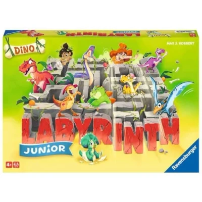 Bild av Ravensburger® 20980 Dino Junior labyrint familjeklassiker för de små, dinosauriespel barn från 4 år barnlek lämplig 24 spelare, juniorupplagan