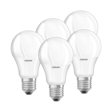 Bild av OSRAM Base Classic A LED E27 8,5 W 806 lm 5 set
