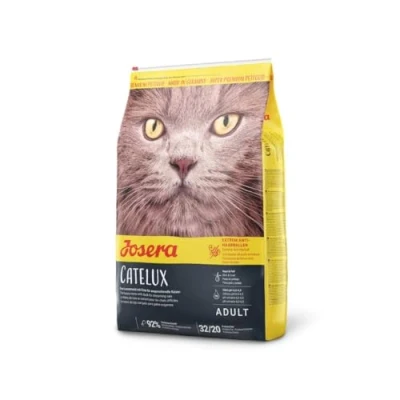 Bild av JOSERA Catelux (1 x 400 g) Med gott anka protein och potatis för krävande katter Super premium torrfoder vuxna 1 pack