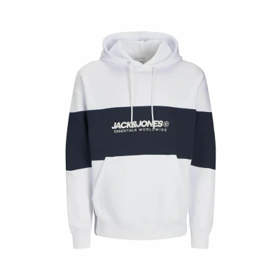 Bild av Jack &amp; Jones Jjelegacy Blocking Luvtröja, Storlek: Small, White