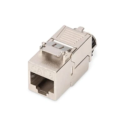 Bild av DIGITUS Keystone Module Cat 8.1 skärmad RJ45 2000 MHz 25/40GBase T Kategori 8 klass I Monteringsverktygsfri
