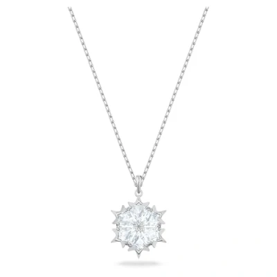 Bild av Swarovski Magic hänge, Snowflake, Vit, Rhodiumpläterad