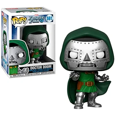 Bild av Funko 44991 POP Marvel: Fantastic Four Doctor Doom Samlarobjekt leksak, Flerfärgad