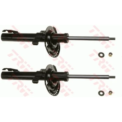 Bild av TRW TWIN JGM599T Amortisseur Essieu avant Pression de gaz 45,5 Système bitube Jambe suspension Goujon en haut M12x1,25 RENAULT: MEGANE 2