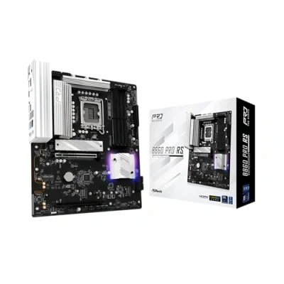 Bild av ASRock B860 Pro RS Moderkort Intel LGA1851 socket DDR5 RAM ATX