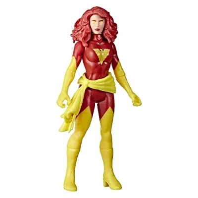 Bild av Marvel Hasbro Legends Series 9,5 cm Retro 375 Collection Dark Phoenix actionfigur leksak, flerfärgad, F3809