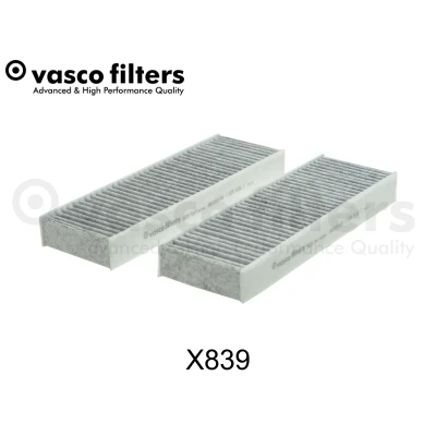Bild av DAVID VASCO X839 Filtre d&#039;habitacle à charbon actif 256 83 30 PEUGEOT: 2008 II, 208 II 3/5 portes, OPEL: Corsa F Mokka