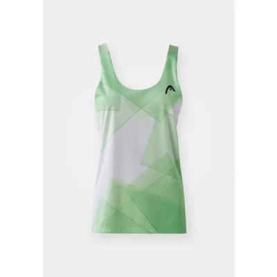 Bild av Head Spirit TANK Women Linne, Storlek: Medium, White/green