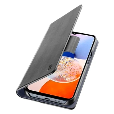 Bild av cellularline bok Galaxy A15 oumbärligt skydd med magnetisk säkerhetslås svart