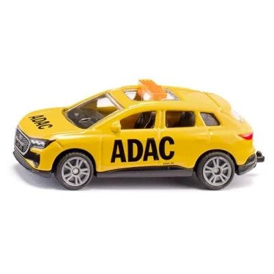 Bild av siku 1565, Audi Q4 e tron ADAC vägassistans, Leksaksbil, Metall/plast, Gul, Släpkoppling, Gummidäck, Gula signalbalkar
