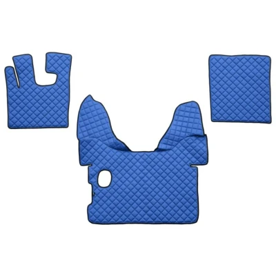 Bild av F CORE FL01 BLUE Ensemble de tapis sol Similicuir avant 3 Bleu