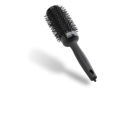 Bild av Olivia Garden Expert Blowout Shine Svart 45 Rund keramisk antistatisk borste för glänsande och frissfritt föning