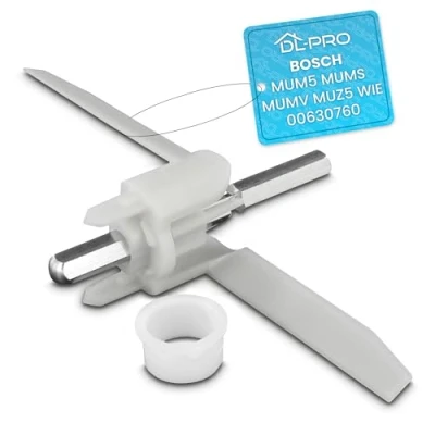 Bild av DL pro tagare 155 mm lämplig för Bosch MUM5 MUMS MUMV MUZ5 som 00630760 genomströmningsskärvingar matberedare