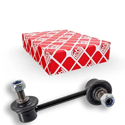 Bild av febi BILSTEIN 33918 Biellette de barre stabilisatrice 104 M10 x 1,25 Plus avec écrou autobloquant Acier noir MAZDA: MX 5 3, RX 8, CX 7