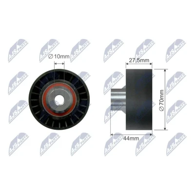 Bild av NTY RNK CT 065 Galet Enrouleur PEUGEOT: 307 3/5 portes, 207 Break, CITROËN: C3 I C2 C4 portes