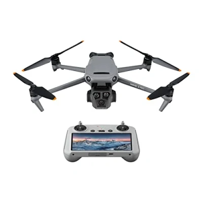 Bild av DJI Mavic 3 Pro med RC (skärmfjärrkontroll), flaggskeppsdrönare tre kameror 4/3 CMOS Hasselblad kamera, 43 minuters flygtid och 15 km HD videoöverföring, För professionella flygfoton