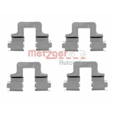 Bild av METZGER 109 1606 Kit d&#039;accessoires, plaquette de frein à disque AUDI: A3 Sportback, TT Coupe, A6 C6 Berline, ALFA ROMEO: 159 Sportwagon, Berline