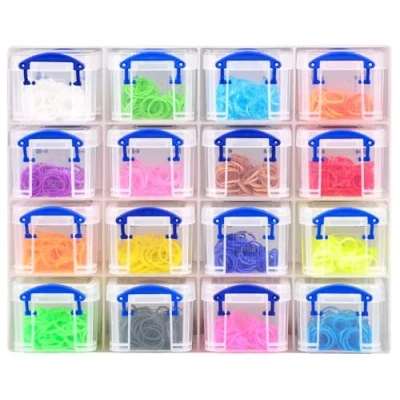 Bild av Really Useful Box Plastic Storage Organiser 0.14x16CORG Förvaringslåda, Flerfärgad, 140 ml