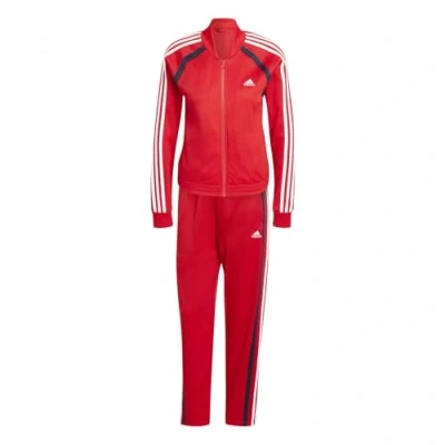 Bild av adidas Kvinnor TEAMSPORT TRACKSUIT, better scarlet/white, XXL