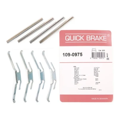 Bild av QUICK BRAKE 109 0975 Kit d&#039;accessoires, plaquette de frein à disque OPEL: Ascona B Berline, C Kadett E Berline