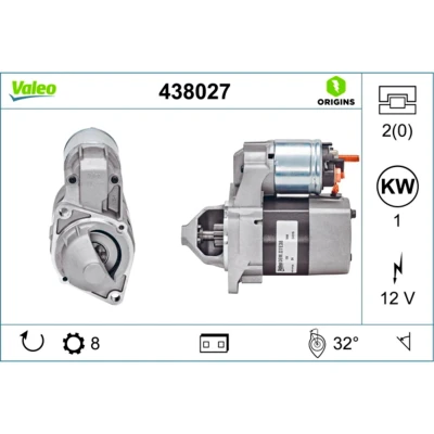 Bild av Startmotor VALEO 438027