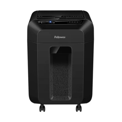 Bild av Fellowes Autofeed dokumentförstörare, AutoMax 90M, Minicut (P4), dokumentförstörare för kontor, med automatisk och manuell inmatning, tyst hybrid 90 ark på 5 minuter