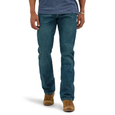 Bild av Wrangler jeans, retro, smal passform, boot cut, gröna 34W / 32L
