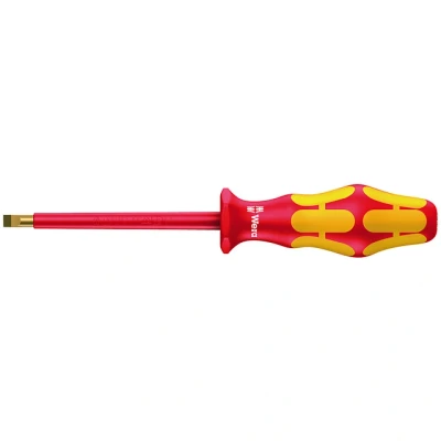 Bild av Wera 160 i VDE Insulated screwdriver for slotted screws 0.6x3.5x100 mm