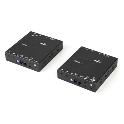 Bild av StarTech.com HDMI Over IP Extender Kit Video for Wall 4K video/audio/infrarød/seriel forlænger Gigabit Ethernet