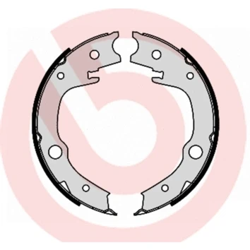 Bild av BREMBO S 83 551 Mâchoires De Frein à Main TOYOTA: Corolla IX Station Wagon, Yaris I 3/5 portes, portes