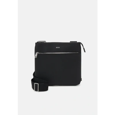 Bild av BOSS ZAIR Large Unisex Axelremsväska, Storlek: One Size, Black