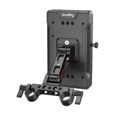 Bild av SMALLRIG V Mount Battey Adapter Plate med Adjustable Arm, 65W PD USB C och 14.8V D Tap Output/Input 3204B