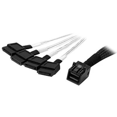 Bild av StarTech.com Intern mini SAS till SATA kabel SFF 8643 4 x 1 m