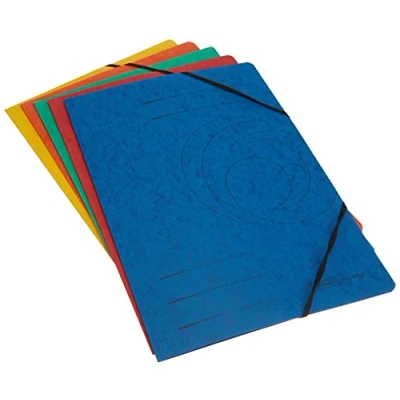 Bild av Herlitz 10902872 Snoddmapp, 5 stycken A4, Flerfärgad