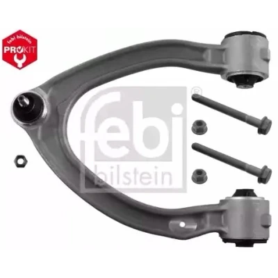 Bild av febi BILSTEIN 47736 Bras de suspension Plus avec kit vis, écrou Essieu avant gauche barre oscillant transversal Aluminium