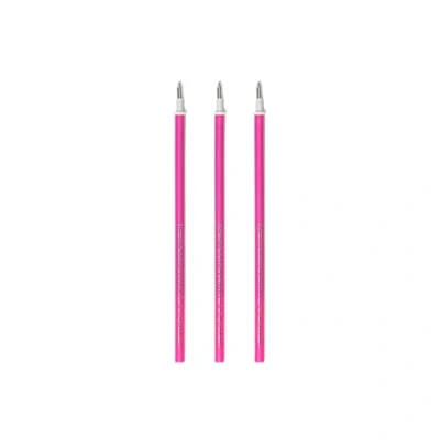 Bild av Legami Återfyllning för raderbar gelpenna, set 3 stycken, höjd 13 cm, värmekänsligt bläck, rosa, spets 0,7 mm