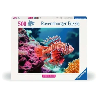 Bild av Ravensburger Puzzle 12001334, Colorful Animals Rotfeuerfisch 500 Teile für Erwachsene und Kinder ab 12 Jahren: