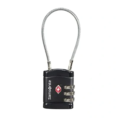 Bild av Samsonite Global TA bagagelås, 10 cm, svart, bagagelås