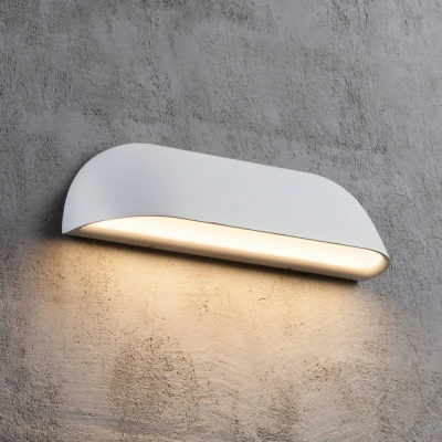 Bild av Nordlux LED utomhusvägglampa Front 26, vit