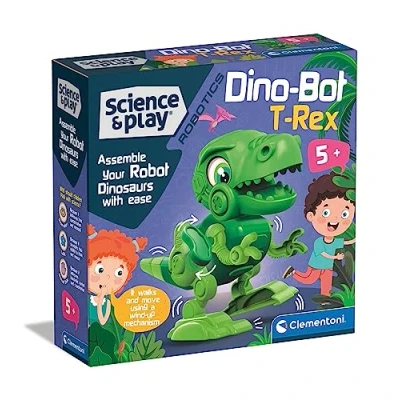 Bild av Clementoni Science &amp; Play Dino Bot T Rex, Robot för Barn 5 7 år 75073